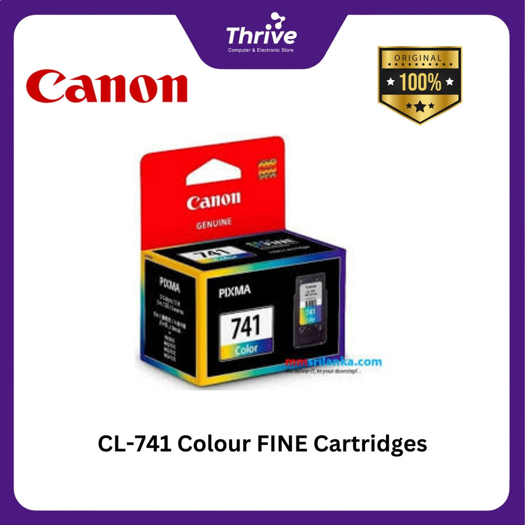 CL-741 Colour FINE Cartridges - Sultan Store
