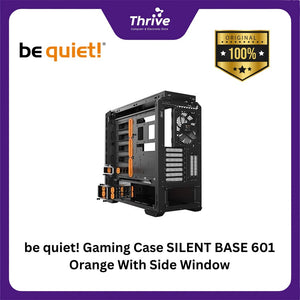 be quiet! Gaming Case SILENT BASE 601 Orange With Side Window