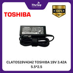 Load image into Gallery viewer, CLATOS19V4342 TOSHIBA 19V 3.42A 5.5*2.5
