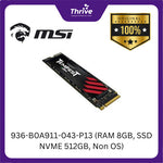Load image into Gallery viewer, 936-B0A911-043-P13 (RAM 8GB, SSD NVME 512GB, Non OS)

