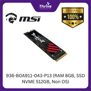 936-B0A911-043-P13 (RAM 8GB, SSD NVME 512GB, Non OS)