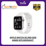 Load image into Gallery viewer, APPLE WATCH SE 2ND GEN 44MM GPS MIDNIGHT ALUMINIUM CASE WITH MIDNIGHT SPORT BAND S/M
