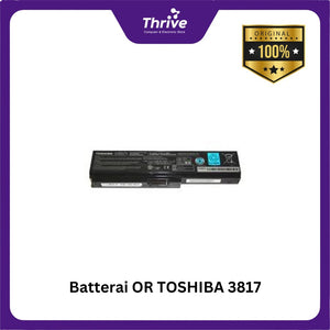 Batterai OR TOSHIBA 3817