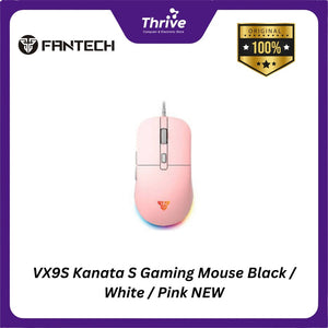 VX9S Kanata S Gaming Mouse Black / White / Pink NEW