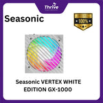 Load image into Gallery viewer, Seasonic VERTEX WHITE EDITION GX-1000 - 1000W Fully Modular - 80+ Gold Certified - ATX 3.0 Compatible - PCIe 5.0 Ready - 10 Years Warranty Replacement
