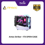 Load image into Gallery viewer, Antec Striker - ITX OPEN CASE - Dual Side 4mm Tempered Glass - Aluminum + Steel - Type C 3.1 Ready &amp; Riser Cable
