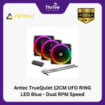 Load image into Gallery viewer, Antec TrueQuiet 12CM UFO RING LED Blue - Dual RPM Speed
