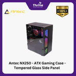 Load image into Gallery viewer, Antec NX250 - ATX Gaming Case - Tempered Glass Side Panel - FREE 1 PCS 12CM FAN
