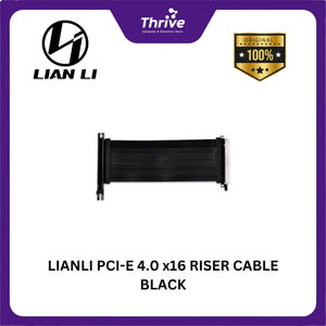 LIANLI PCI-E 4.0 x16 RISER CABLE BLACK