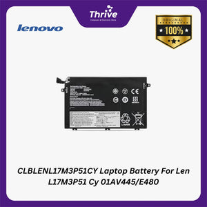 CLBLENL17M3P51CY Laptop Battery For Len L17M3P51 Cy 01AV445/E480