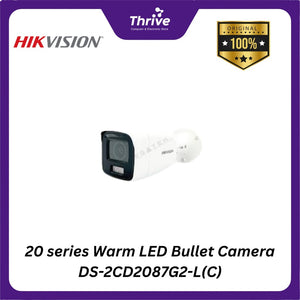 20 series Warm LED Bullet Camera DS-2CD2087G2-L(C)