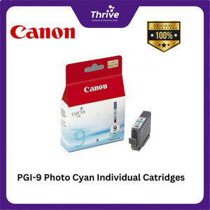 PGI-9 Photo Cyan Individual Catridges