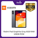 Load image into Gallery viewer, Redmi Pad Graphite Gray 6GB RAM 128GB ROM
