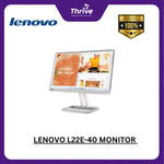 Load image into Gallery viewer, LENOVO L22E-40 MONITOR 21.5 FHD 169 FLAT VA 72 NTSC 75HZ TILT 3Y (BUNDLE PC DESKTOP)
