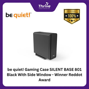 be quiet! Gaming Case SILENT BASE 801 Black With Side Window - Winner Reddot Award