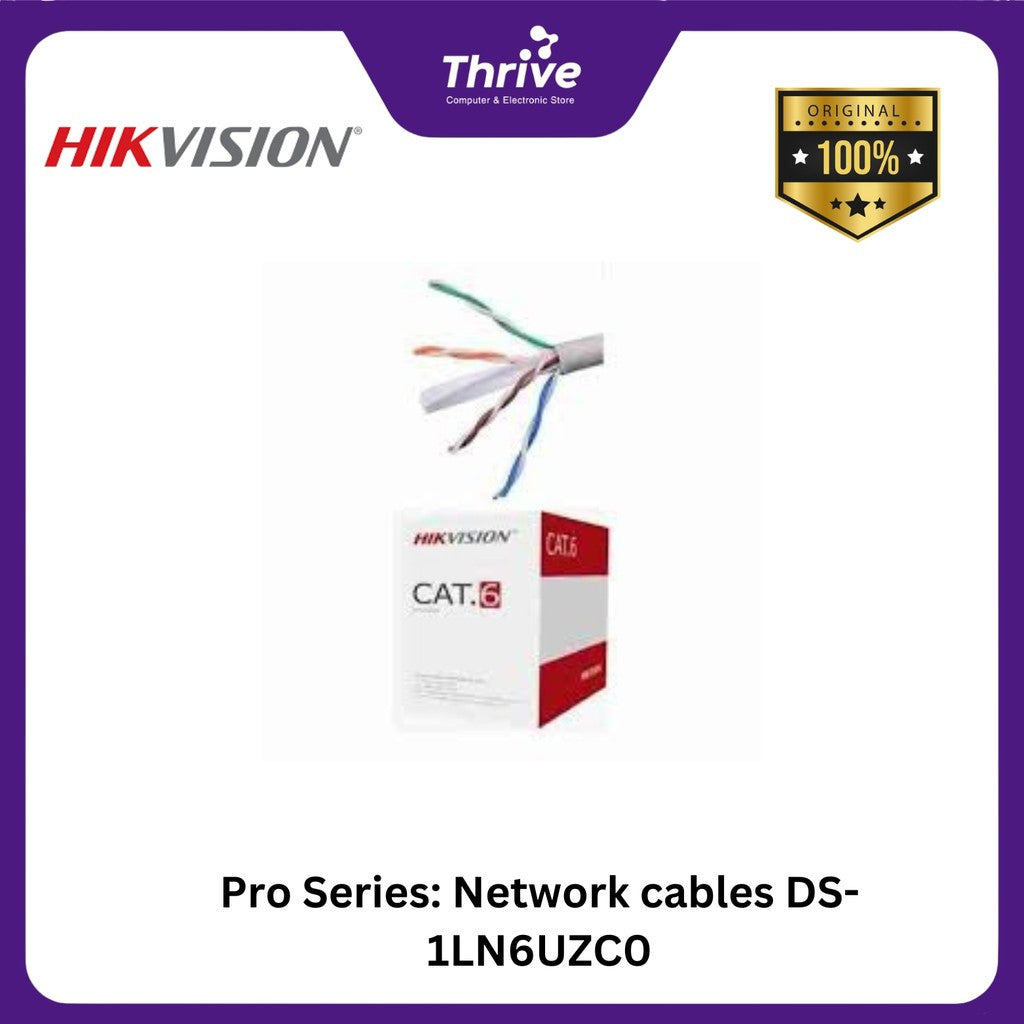 Cable Types Ds Pro Series: Network cables DS-1LN6UZC0 - Sultan Store