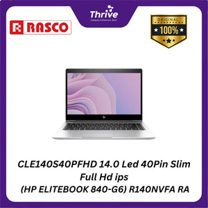 "CLE140S40PFHD 14.0 Led 40Pin Slim Full Hd ips  (HP ELITEBOOK 840-G6) R140NVFA RA"