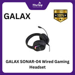 Load image into Gallery viewer, GALAX SONAR-04 Wired Gaming Headset - USB 7.1 Channel RGB
