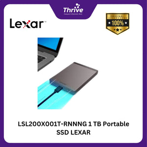 LSL200X001T-RNNNG 1 TB Portable SSD LEXAR