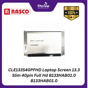 CLE133S40PFHD Laptop Screen 13.3 Slim 40pin Full Hd B133HAB01.0 B133HAB01.0