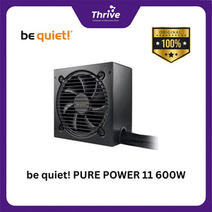 be quiet! PURE POWER 11 600W - 80+ Gold Certified - 5 Years Warranty - Number 1 PSU in Germany