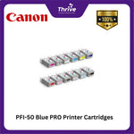 Load image into Gallery viewer, PFI-50 Blue PRO Printer Cartridges