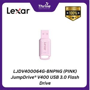 LJDV400064G-BNPNG (PINK) JumpDrive® V400 USB 3.0 Flash Drive