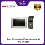 Load image into Gallery viewer, Four Wire Analog Video Intercom Kit DS-KIS203T