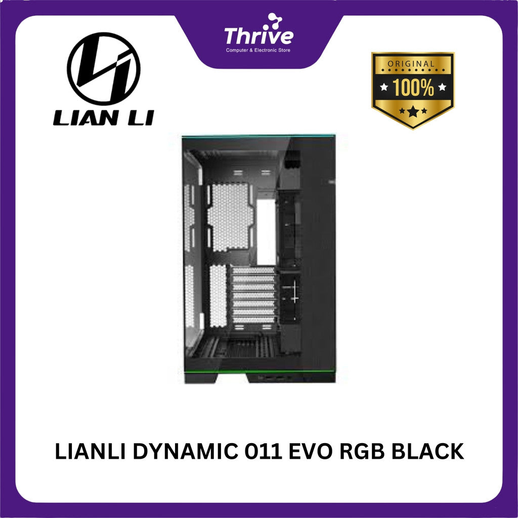 LIANLI DYNAMIC 011 EVO RGB BLACK - Sultan Store