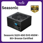 Load image into Gallery viewer, Seasonic S12II-450 EVO 450W - 80+ Bronze Certified - 3 Years Warranty Replacement - Retail Box (NO OEM)
