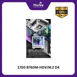 1700 B760M-HDV/M.2 D4