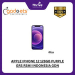 Load image into Gallery viewer, APPLE IPHONE 12 128GB PURPLE GRS RSMI INDONESIA GDN
