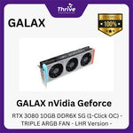 Load image into Gallery viewer, GALAX nVidia Geforce RTX 3080 10GB DDR6X SG (1-Click OC) - TRIPLE ARGB FAN - LHR Version -