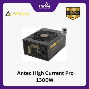 Antec High Current Pro 1300W - 80+ Platinum Certified - Full Modular - 7 Years Warranty Replacement