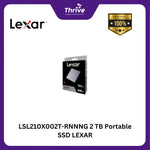 Load image into Gallery viewer, LSL210X002T-RNNNG 2 TB Portable SSD LEXAR
