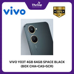 Load image into Gallery viewer, VIVO Y03T 4GB 64GB SPACE BLACK (BOX CHA+CAS+SCR)VIVO Y03T 4GB 64GB SPACE BLACK (BOX CHA+CAS+SCR)
