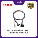 Load image into Gallery viewer, CCBLEDLR LED CABLE LEFT TO RIGHT 40 PIN CABLE

