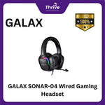 Load image into Gallery viewer, GALAX SONAR-04 Wired Gaming Headset - USB 7.1 Channel RGB
