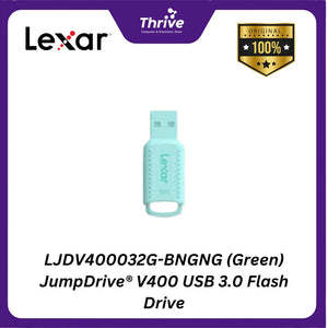 LJDV400032G-BNGNG (Green) JumpDrive® V400 USB 3.0 Flash Drive