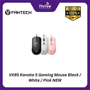 VX9S Kanata S Gaming Mouse Black / White / Pink NEW