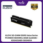 Load image into Gallery viewer, KLEVV SO-DIMM DDR5 Value Series PC44800 5600Mhz 16GB (1x16GB) - KD5AGSA80-56G460A