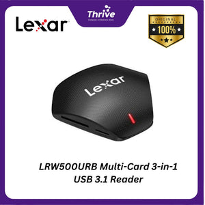 LRW500URB Multi-Card 3-in-1 USB 3.1 Reader