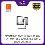 Load image into Gallery viewer, XIAOMI G PRO 27I 27 INCH 2K 16:9 FLAT MINI-LED 100% SRGB 180HZ ERGO STAND 3Y
