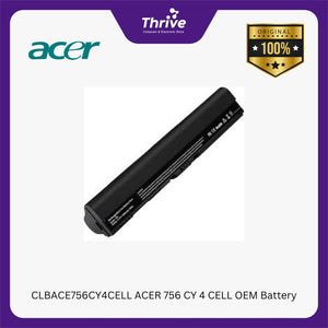 CLBACE756CY4CELL ACER 756 CY 4 CELL OEM Battery