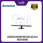 Load image into Gallery viewer, LENOVO MONITOR D32-40 31.5 INCH 60HZ
