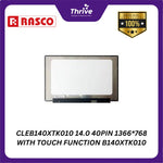 Load image into Gallery viewer, CLEB140XTK010 14.0 40PIN 1366*768 WITH TOUCH FUNCTION B140XTK010
