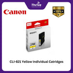 Load image into Gallery viewer, CLI-821 Yellow Individual Catridges