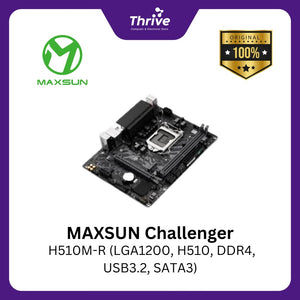 MAXSUN Challenger H510M-R (LGA1200, H510, DDR4, USB3.2, SATA3)