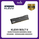 Load image into Gallery viewer, KLEVV BOLT V DDR5 PC51200 6400MHz 32GB (2X16GB) - KD5AGUA80-64A320H
