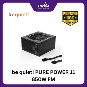 be quiet! PURE POWER 11 850W FM - Fully Modular - 80+ Gold Certified - 5 Years Warranty - Number 1 PSU in Germany